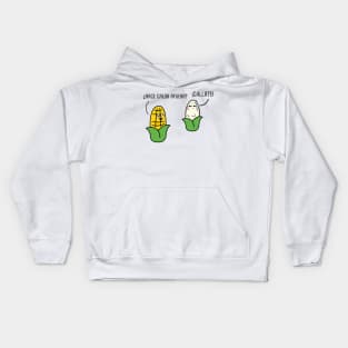 Hace Calor Afuera Spanish Pun Kids Hoodie